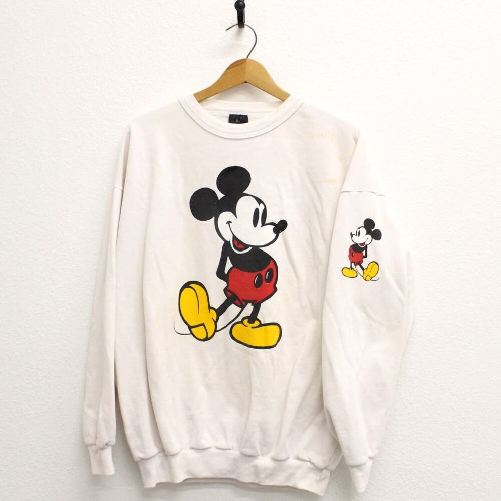 Vintage Mickey Mouse Sweatshirt Large